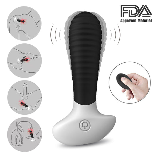 DREAM-S Flexi-Vibe Butt Plug: Powerful, Bendable, and Waterproof with Remote Control