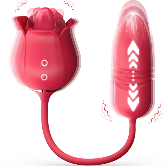 Rose Pro Radiance Vibrator: Blossom into Your Most Beautiful Self with Dual-Stimulation