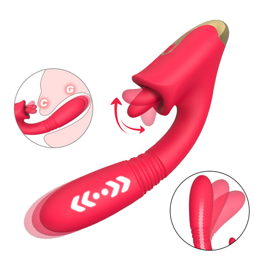 Condice Expandable & Licking Vibrator: Unique Design for Unrivaled Pleasure