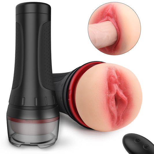 Hercules Stealth Mode Wireless Remote Control Vibrator with Flashlight Design