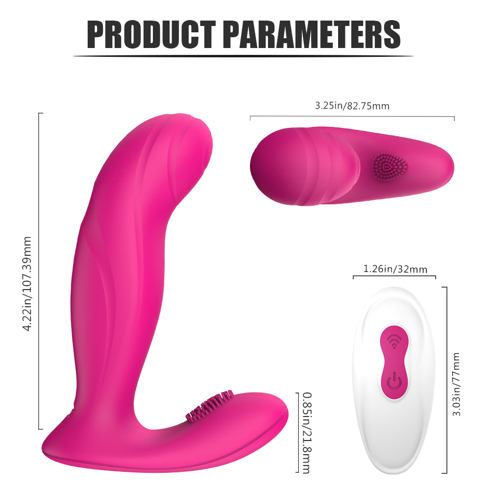 Prog DualVibe Harmony: Ultra-Thin Dual-Motor Vibrator for Universal Pleasure